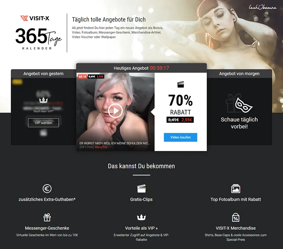 Das verbirgt sich hinter den Visit X Rabatten im Visit-x VIP Club